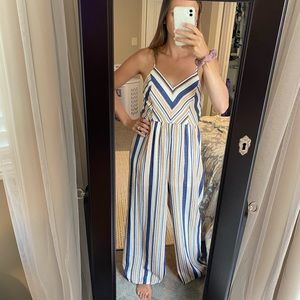 Stripe jumpsuit